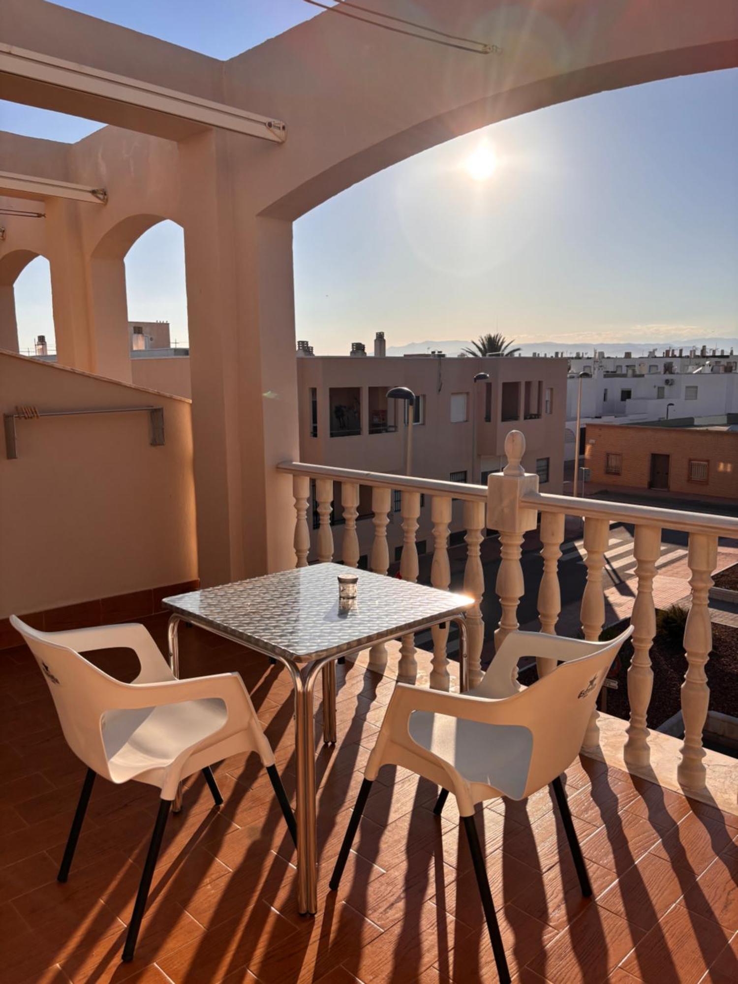 Hostal Las Dunas Cabo De Gata Bagian luar foto